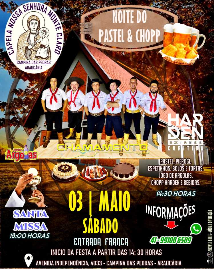 Noite do Pastel e do Chopp - Campina das Pedras