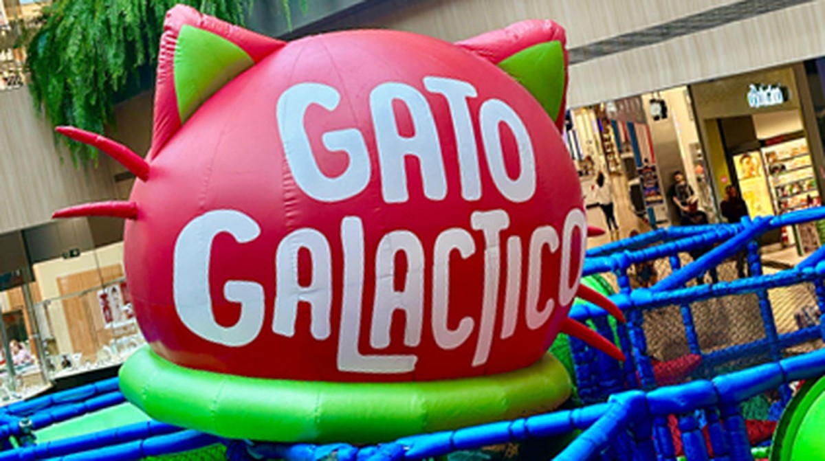 Jockey Plaza Shopping recebe a visita do Gato Galáctico